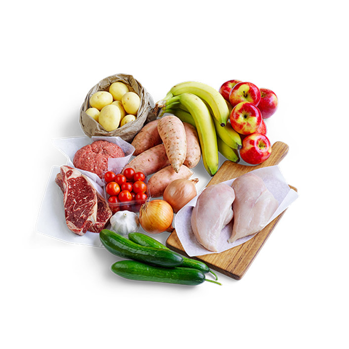 Small Meat, Fruit & Veggie Box product image