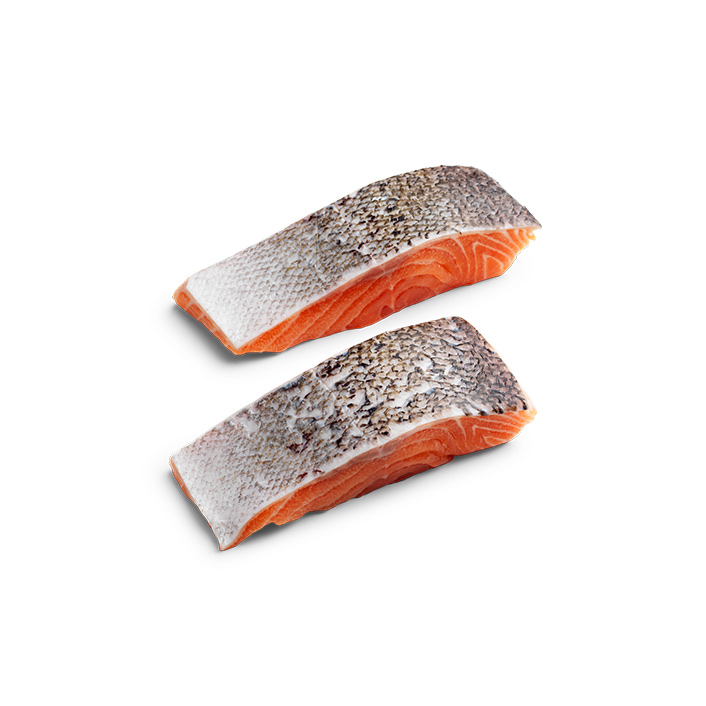 Tasmanian Salmon Portions Skin On (2 pcs) 360g - 450g product image